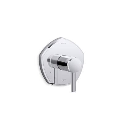 Kohler Occasion Rite-Temp valve trim with lever handle - Polished Chrome by Kohler