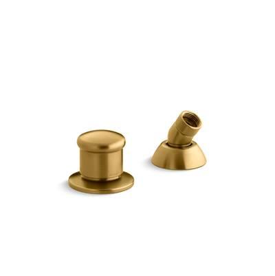 Kohler Two-way diverter valve and handshower hose guide - Vibrant Brushed Moderne Brass by Kohler