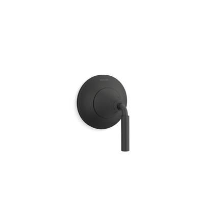 Kohler ToneE MasterShower transfer valve trim - Matte Black by Kohler