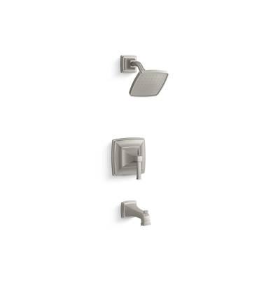 Kohler Riff Rite-Temp bath and shower trim kit, 2.5 gpm - Vibrant Brushed Nickel by Kohler