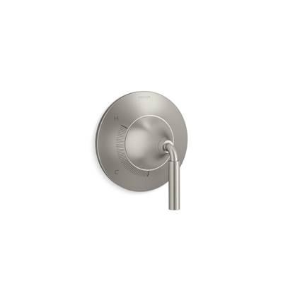 Kohler ToneE Rite-Temp valve trim - Vibrant Brushed Nickel by Kohler