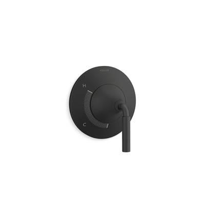 Kohler ToneE Rite-Temp valve trim - Matte Black by Kohler