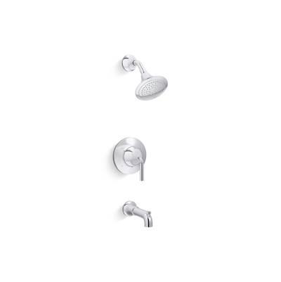 Kohler ToneE Rite-Temp bath and shower trim kit, 1.75 gpm - Polished Chrome by Kohler