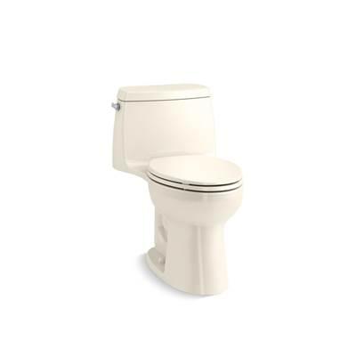 Santa RosaE ContinuousClean ST one-piece compact elongated toilet, 1.28 gpf