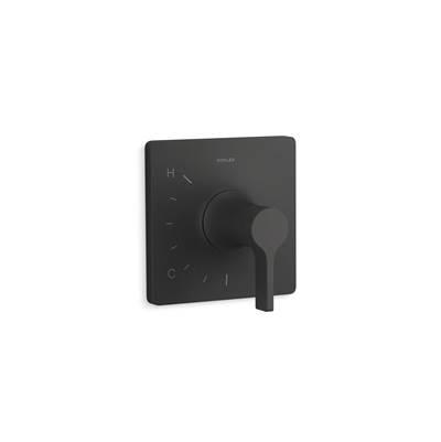 Kohler Venza Rite-Temp valve trim - Matte Black by Kohler