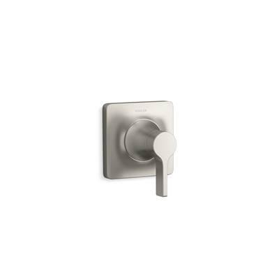Kohler Venza MasterShower transfer valve trim with lever handle - Vibrant Brushed Nickel by Kohler