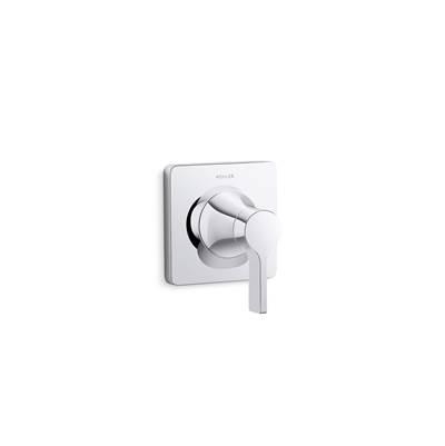 Kohler Venza MasterShower transfer valve trim with lever handle - Polished Chrome by Kohler