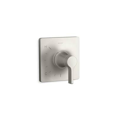 Kohler Venza Rite-Temp valve trim - Vibrant Brushed Nickel by Kohler