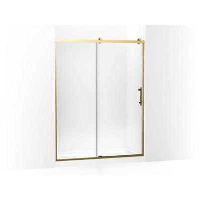 Kohler | Rely | Shower Door - Vibrant Brushed Moderne Brass by Kohler