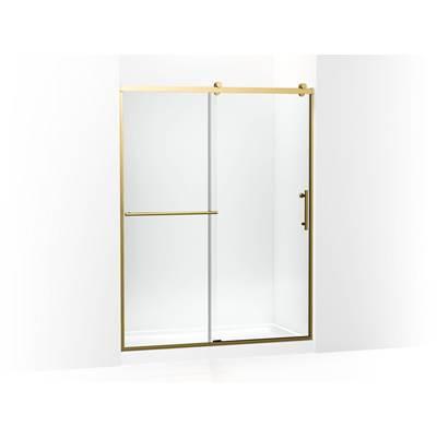 Kohler | Rely | Shower Door - Vibrant Brushed Moderne Brass by Kohler
