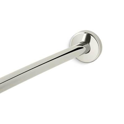 Kohler Expanse Contemporary design curved shower rod - Vibrant Polished Nickel by Kohler