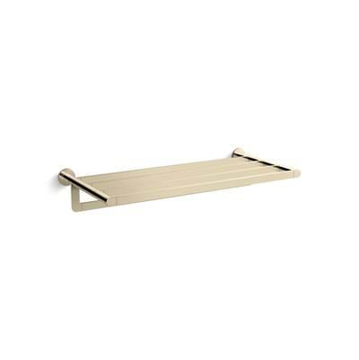 Kohler | Composed | Towel Bar - Vibrant French Gold by Kohler