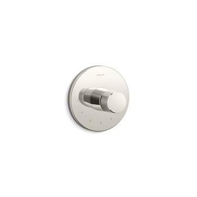 Kohler Components MasterShower temperature control valve trim with Oyl handle - Vibrant Polished Nickel by Kohler