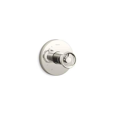 Kohler Components Rite-Temp valve trim with Industrial handle - Vibrant Polished Nickel by Kohler