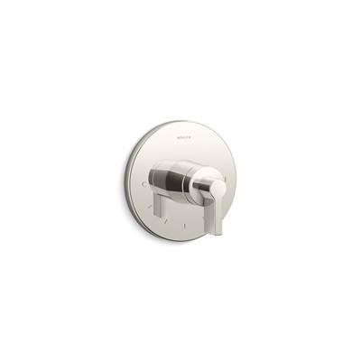 Kohler Components MasterShower temperature control valve trim with Lever handle - Vibrant Polished Nickel by Kohler