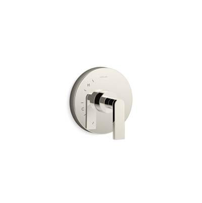 Kohler Composed Rite-Temp valve trim with lever handle - Vibrant Polished Nickel by Kohler