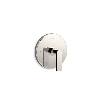 Kohler Composed MasterShower temperature control valve trim with lever handle - Vibrant Polished Nickel by Kohler