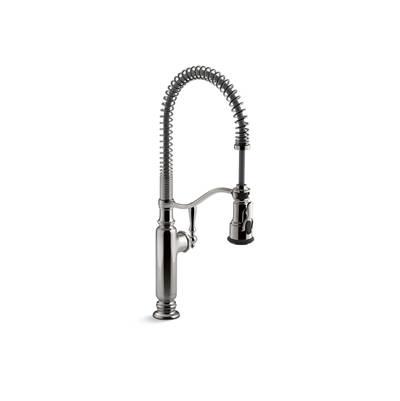 Kohler | Tournant | Articulating Kitchen Faucet - Vibrant Titanium by Kohler