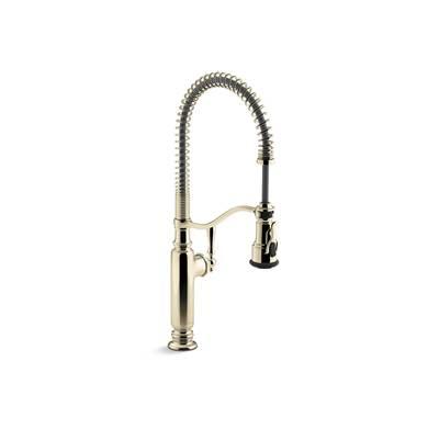 Kohler | Tournant | Articulating Kitchen Faucet - Vibrant French Gold by Kohler
