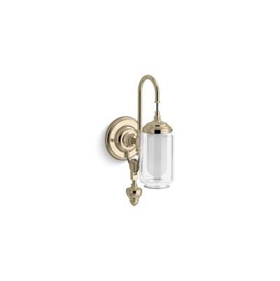 Artifacts One-light adjustable sconce - French Gold by Kohler