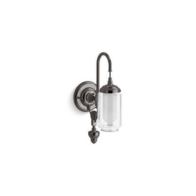 Artifacts One-light adjustable sconce - Titanium by Kohler