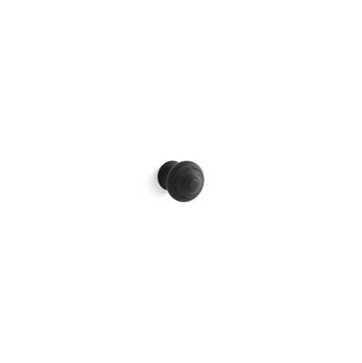 Artifacts Cabinet knob - Matte Black by Kohler
