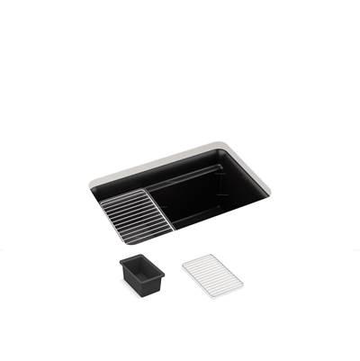 Cairn 27-1/2'' undermount single-bowl utility sink