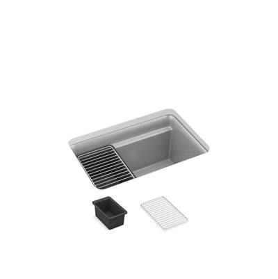 Cairn 27-1/2'' undermount single-bowl utility sink