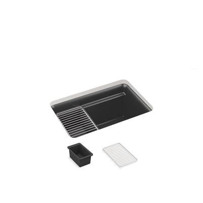 Cairn 27-1/2'' undermount single-bowl utility sink