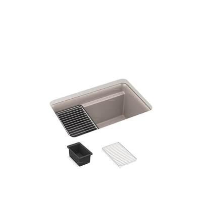 Cairn 27-1/2'' undermount single-bowl utility sink