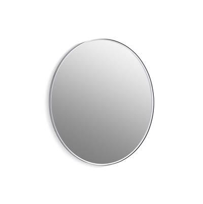 Essential 42'' round framed mirror