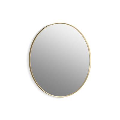 Essential 42'' round framed mirror