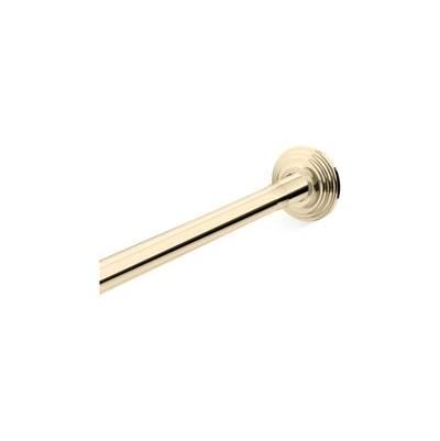 Kohler Expanse Curved Shower Rod - Traditional Design - Vibrant French Gold by Kohler