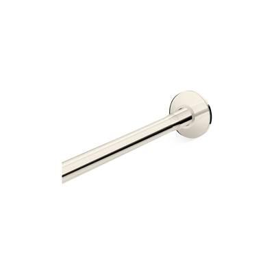 Kohler Expanse Curved shower rod - transitional design - Vibrant Polished Nickel by Kohler