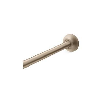 Kohler Expanse Curved Shower Rod - Transitional Design - Vibrant Brushed Bronze by Kohler