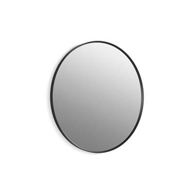 Essential 36'' round framed mirror