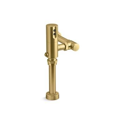 Kohler Mach Tripoint Touchless toilet flushometer, DC-powered, 1.0 gpf - Vibrant Brushed Moderne Brass by Kohler