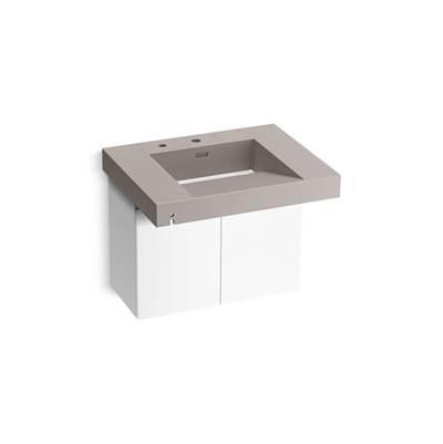 Kohler ConstellationE 30'' wall-mount lavatory system - Neutral Concrete by Kohler