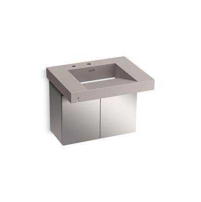 Kohler ConstellationE 30'' wall-mount lavatory system - Neutral Concrete by Kohler