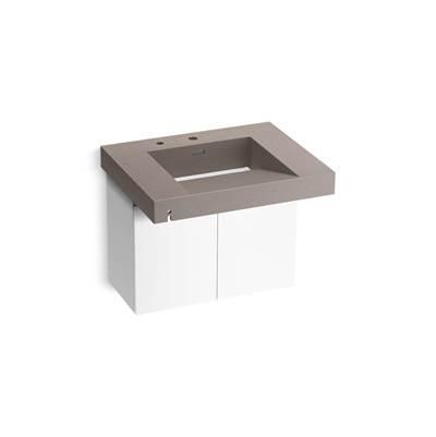 Kohler ConstellationE 30'' wall-mount lavatory system - Concrete by Kohler