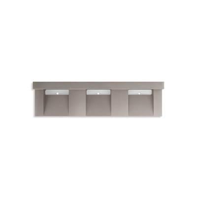 Kohler ConstellationE 90'' wall-mount basin lavatory system with backsplash - Concrete by Kohler