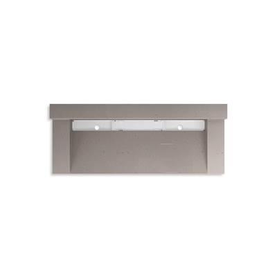 Kohler ConstellationE 60'' wall-mount trough lavatory system with backsplash - Concrete by Kohler