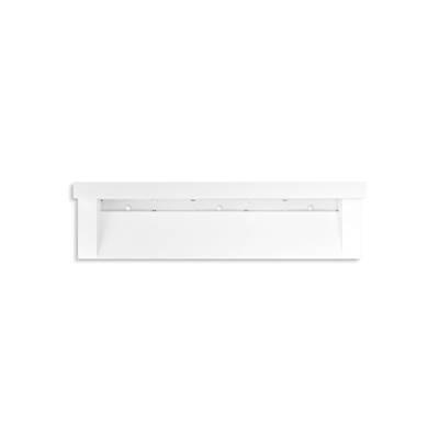 Kohler ConstellationE 90'' wall-mount trough lavatory system with backsplash - Glacier White by Kohler