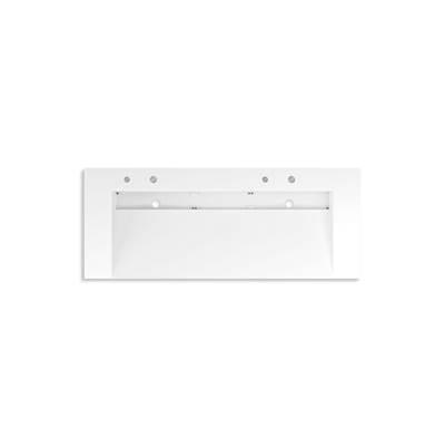 Kohler ConstellationE 60'' wall-mount trough lavatory system - Glacier White by Kohler