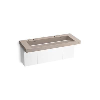 Kohler ConstellationE 60'' wall-mount trough lavatory system - Canvas by Kohler