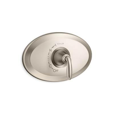 Kohler Remodel Rite-Temp valve trim - Vibrant Brushed Nickel by Kohler