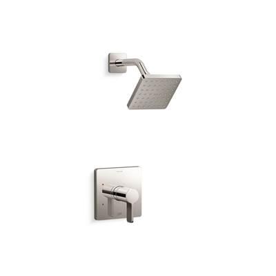 Kohler Parallel Rite-Temp shower trim kit, 2.5 gpm - Vibrant Polished Nickel by Kohler