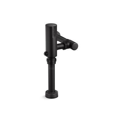 Kohler Mach Tripoint Touchless toilet flushometer, DC-powered, 1.0 gpf - Matte Black by Kohler