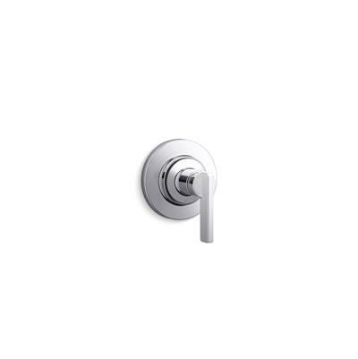 Kohler CastiaE by Studio McGee MasterShower transfer valve trim with lever handle - Polished Chrome by Kohler