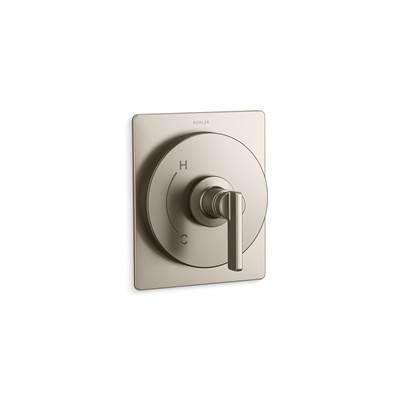Kohler CastiaE by Studio McGee Rite-Temp valve trim - Vibrant Brushed Nickel by Kohler